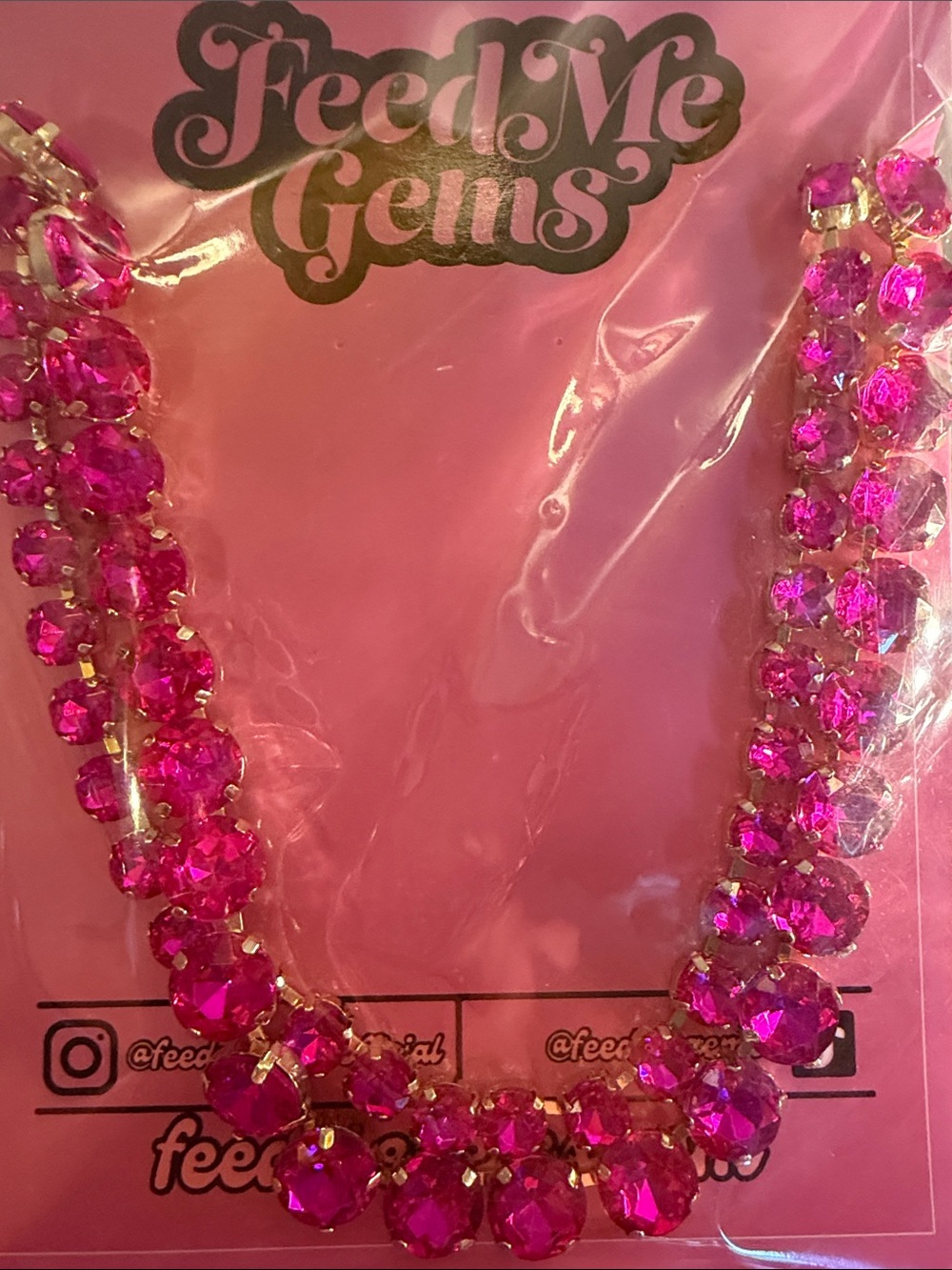 NEW Feed Me Gems Dopamine Diva Necklace - Picture 9 of 9